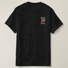 タックル・キャンサー 乳がん啓発リボン Tシャツ