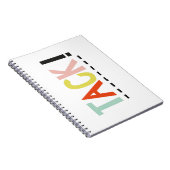 タック!カラーノートブック ノートブック (右側)