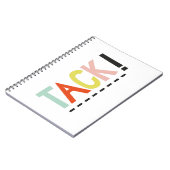 タック!カラーノートブック ノートブック (左側)