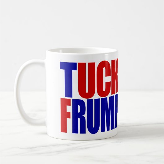 "タックFRUMP" (左きき) コーヒーマグカップ (左)