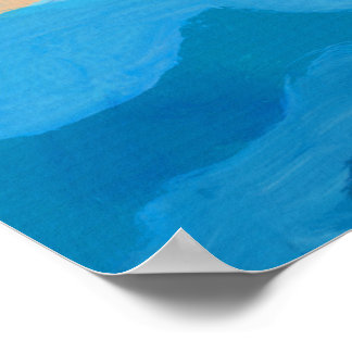 タッシー湾 – タスマニア沿岸景観 ポスター