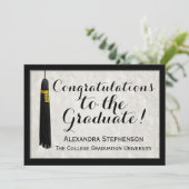 タッスルおめでとう大学院大学卒業 招待状 (スタンド正面)