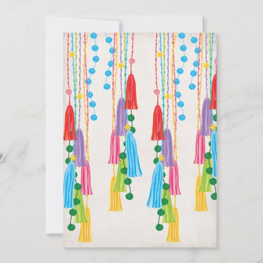 タッスルエクセシレーションパーティー招待状 招待状 (裏面)