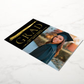 タッセエレガントルハイスクールグラードパーティーカスタム 箔シーズンカード (回転した状態)