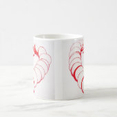 タッセハーツオースラディエシェンシェイベン コーヒーマグカップ (中央)