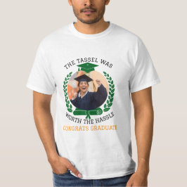 タッセパーソナライズされたルは厄介な写真の価値があった Tシャツ