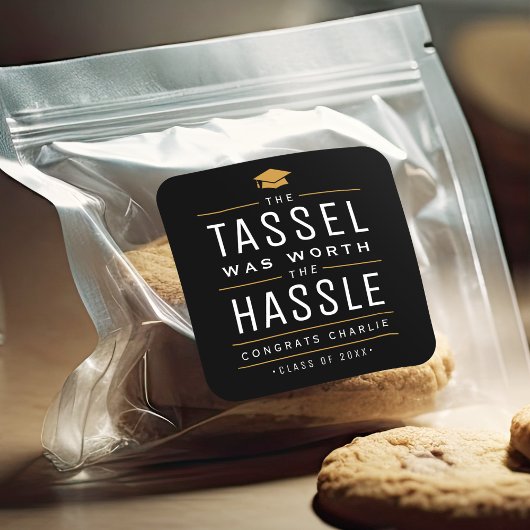 タッセモダンルは面倒な卒業式の価値があった スクエアシール