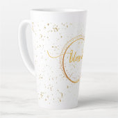 タッセラテモデレンドレ/引用デカフェ賛美 カフェラテマグ (左アングル)