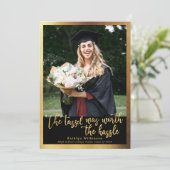 タッセルの価値があったハッスル金ゴールド4フォトグラード 招待状 (スタンド正面)