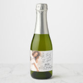 タッセルはハッスル卒業ミニの価値があった スパークリングワインラベル (正面)