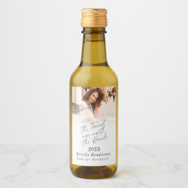 タッセルはハッスル卒業ミニの価値があった ワインラベル