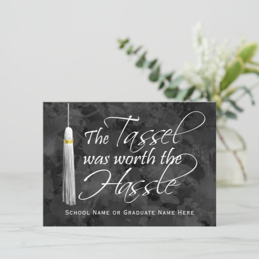 タッセルはハッスル大学の卒業の価値があった 招待状 (スタンド正面)