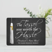 タッセルはハッスル大学の卒業式の価値があった 招待状 (スタンド正面)