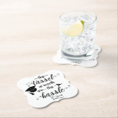 タッセルは卒業の価値がある ペーパーコースター (インサイチュ)