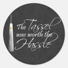 タッセルは面倒なことをする価値があった ラウンドシール