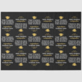 タッセルは面倒な価値があった – モダン卒業 薄葉紙 (正面)