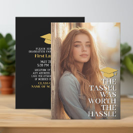 タッセルは面倒な価値があった – 写真モダン – グラード 招待状