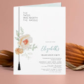 タッセルは面倒な写真卒業の価値があった 招待状