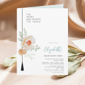 タッセルは面倒な写真卒業の価値があった 招待状