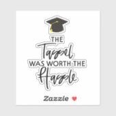 タッセルは面倒な卒業の価値があった シール (シート)