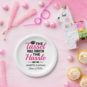 タッセルは面倒な卒業の価値があった ペーパープレート (パーティー)