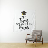 タッセルは面倒な卒業パーティーの価値があった タペストリー (インサイチュ)