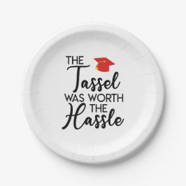 タッセルは面倒な卒業パーティーの価値があった ペーパープレート