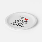 タッセルは面倒な卒業パーティーの価値があった ペーパープレート (アングル)