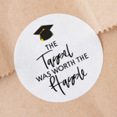 タッセルは面倒な卒業パーティーの価値があった ラウンドシール