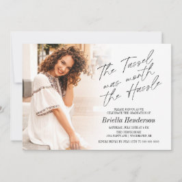 タッセルは面倒な卒業パーティーの価値があった 招待状