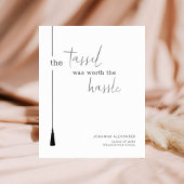 タッセルは面倒な卒業ポスターの価値があった ポスター