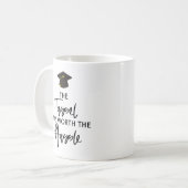 タッセルは面倒な卒業式の贈り物の価値があった コーヒーマグカップ (正面左)