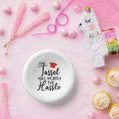 タッセルは面倒な赤の卒業生の価値があった ペーパーボウル (パーティー)