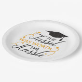 タッセルは面倒を見る価値があった  ペーパープレート (アングル)