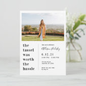 タッセルは2024年のハスル卒業生クラスの価値があった 招待状 (スタンド正面)