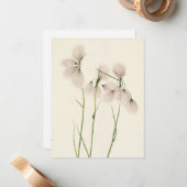 タッセルコットングラスバイメリーヴォーウォルコット ノートカード (正面/裏面インサイチュ)