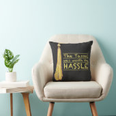 タッセルハッスル金ゴールド クッション (椅子)