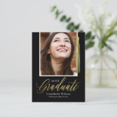 タッセルプライド卒業発表はがき ポストカード (スタンド正面)