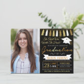 タッセルワザハスル卒業招待状 招待状 (スタンド正面)