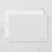 タッセルワースザハッスルエクセレーションサンキューカード 招待状 (裏面)