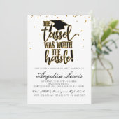 タッセルワースザハッスル卒業 招待状 (スタンド正面)