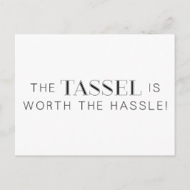 タッセルワースHASLE卒業式CO 案内ポストカード