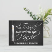 タッセルワースHasle大学の卒業、中 招待状 (スタンド正面)