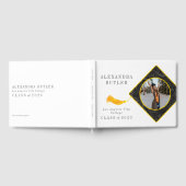 タッセル写真台本クラス記念の卒業式 ゲストブック (全面)