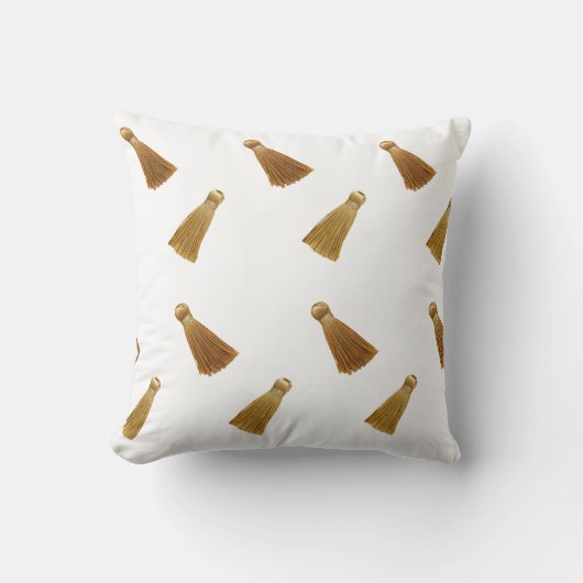 タッセル型枕 クッション (正面)