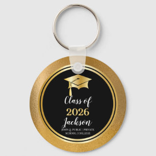 タッセル学年付き卒業キャップ キーホルダー