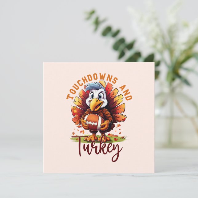 タッチダウンとトルコの感謝祭 (スタンド正面)