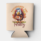 タッチダウンとトルコの感謝祭 缶クーラー (正面)