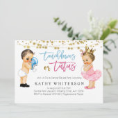 タッチダウンまたはトゥトゥタスの性差の招待状 招待状 (スタンド正面)