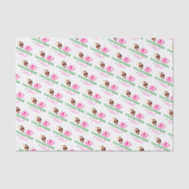 タッチダウンまたはTutusジェンダーの表示パーティー 薄葉紙